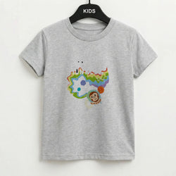 A Monkeys - Pink Kids T-Shirt