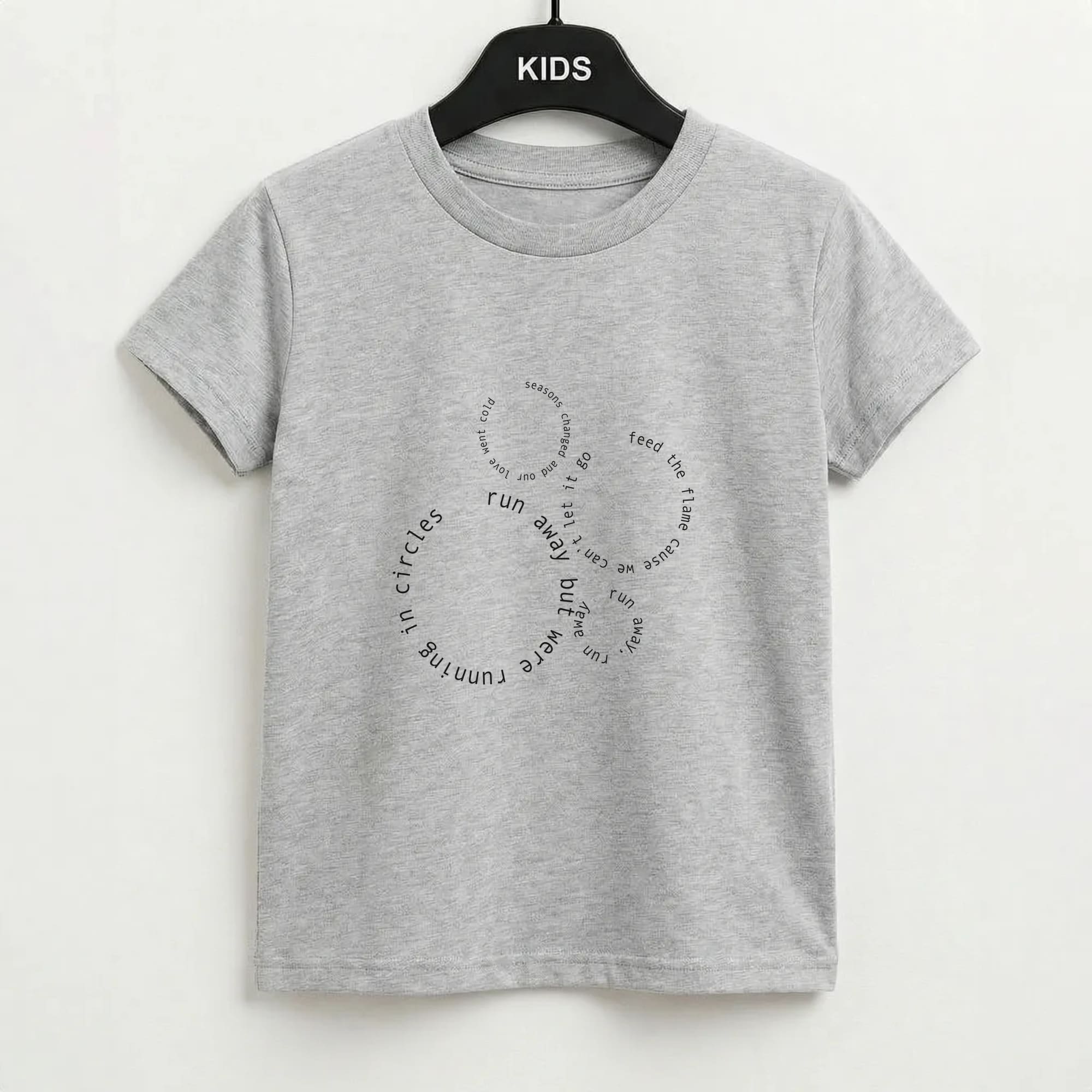 Running In Circles - Post Kids T-Shirt