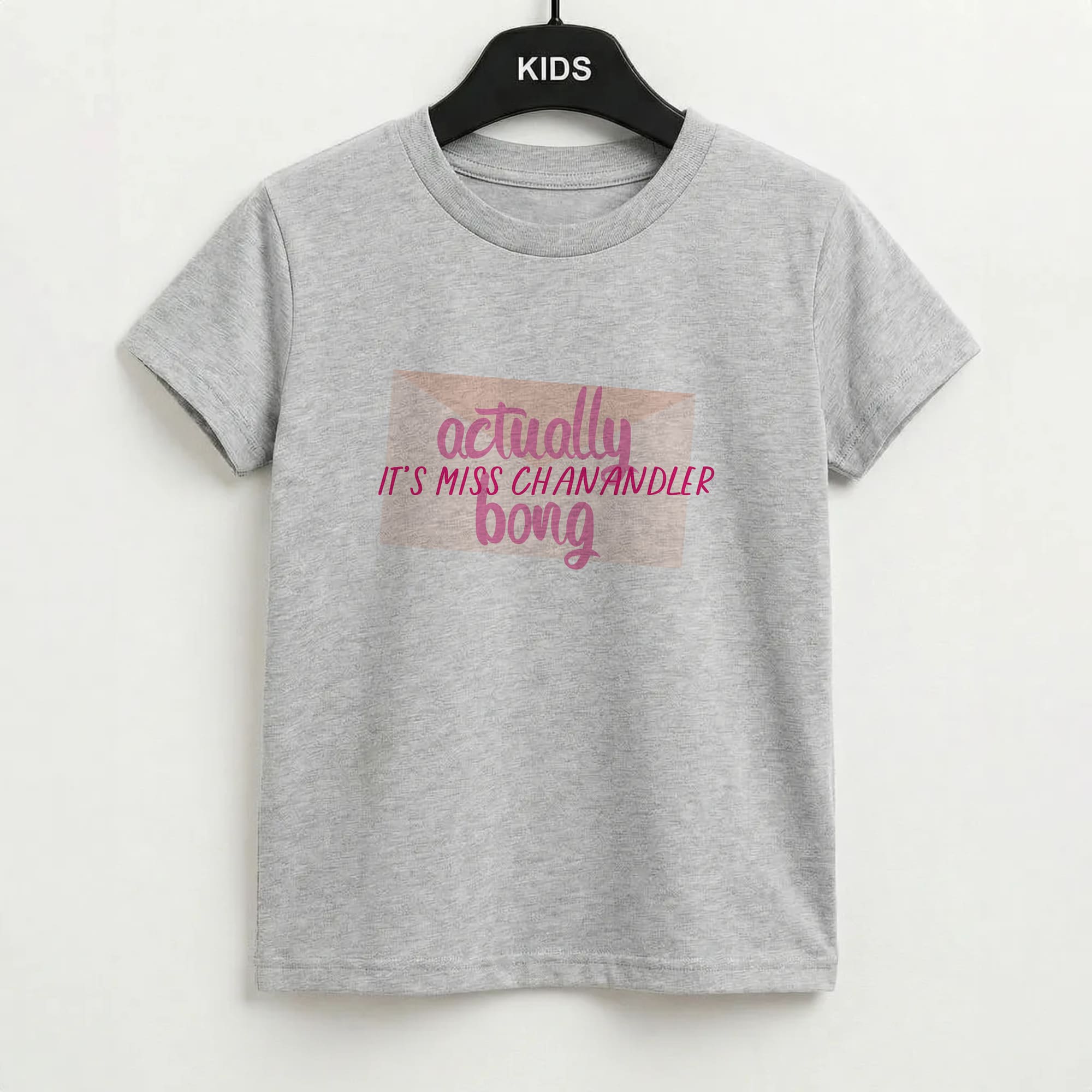 Actually It's Miss Chanandler Bong Kids T-Shirt