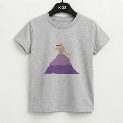 Purple Dress - Taylor Kids T-Shirt