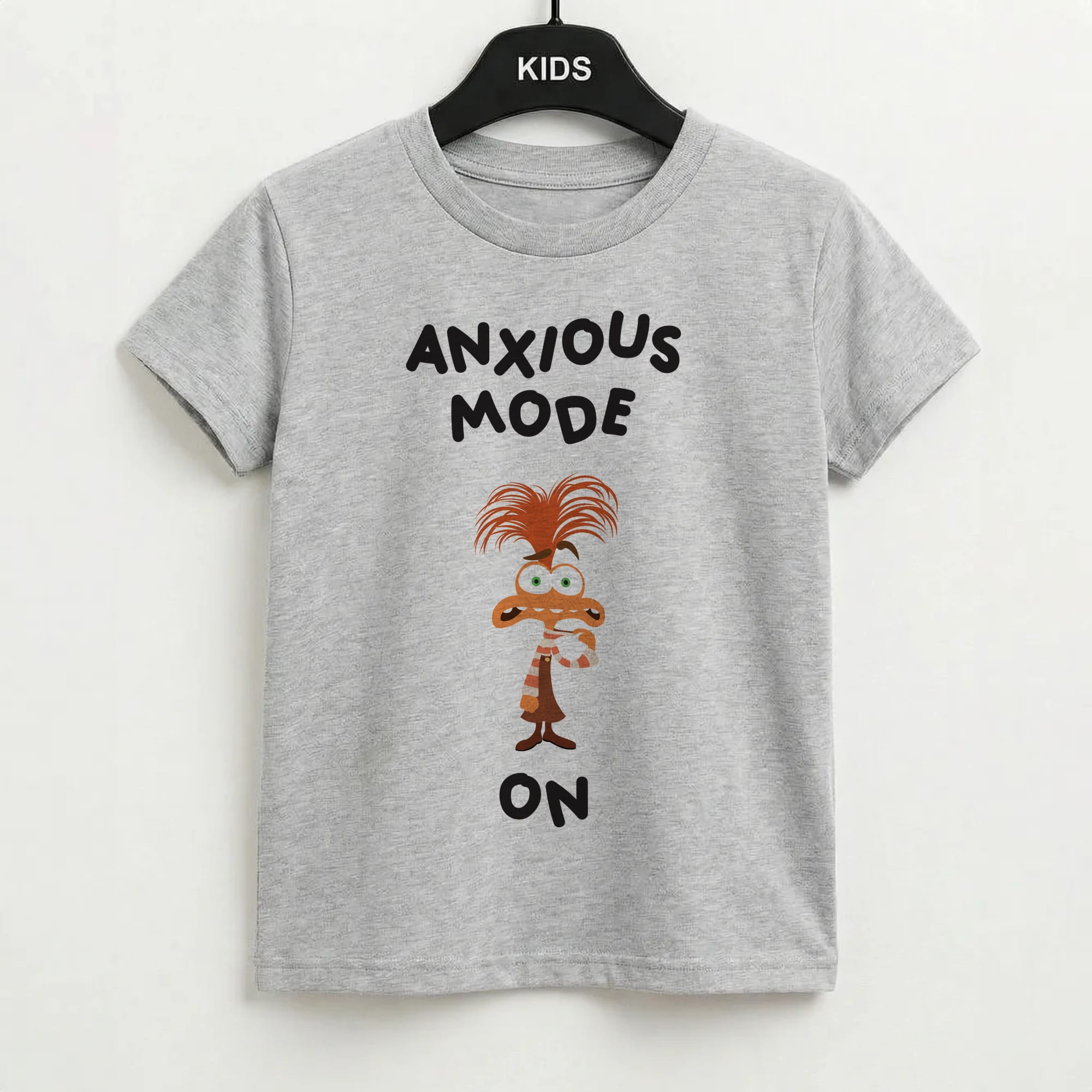 Anxious Mode On - Inside Out Kids T-Shirt