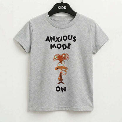Anxious Mode On - Inside Out Kids T-Shirt