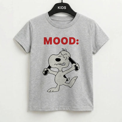 Mood Cartoon Beagle  Kids T-Shirt