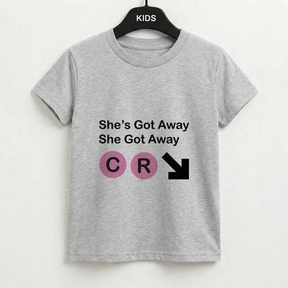 She Got Away Kids T-Shirt