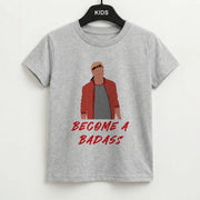 Become A Badass Kids T-Shirt 2