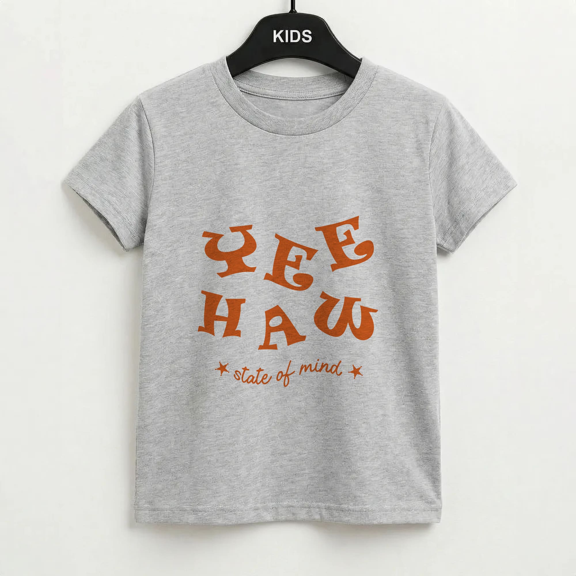Yee-Haw State Of Mind Kids T-Shirt