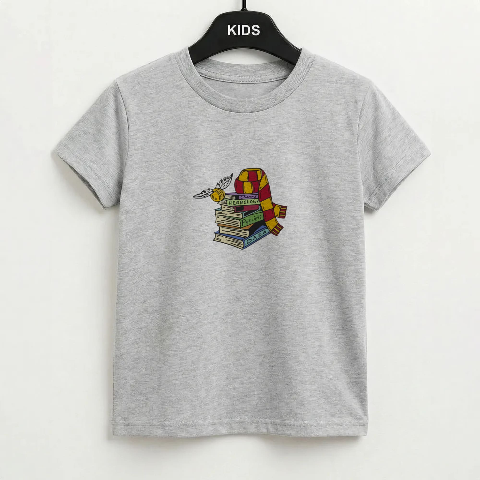 Book Stack Kids T-Shirt