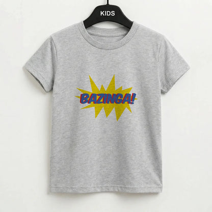 Bazinga! - TV Quotes Kids T-Shirt