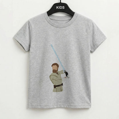 Kenobi Faceless Kids T-Shirt
