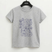 Sea Shells - Clean Girl Aesthetic Kids T-Shirt 2