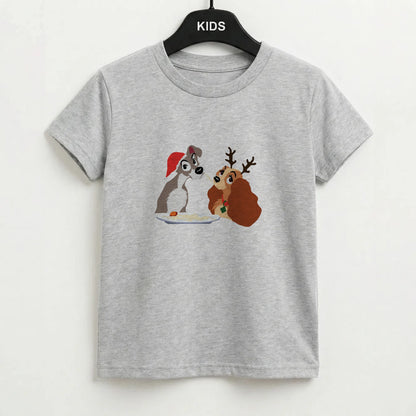 Christmas Lady Kids T-Shirt