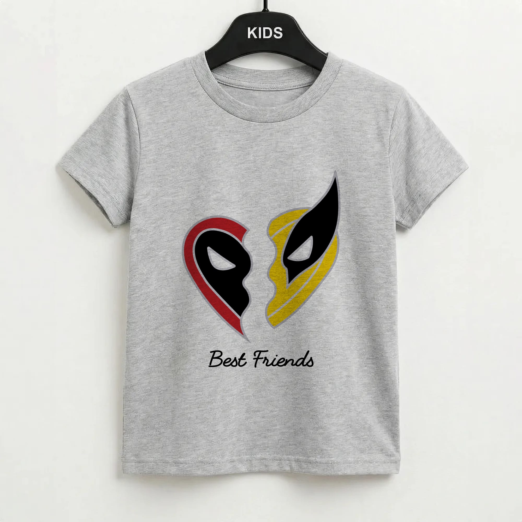 Superhero Best Friends Locket Kids T-Shirt