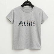 K-Pop Band Army Members Kids T-Shirt 2