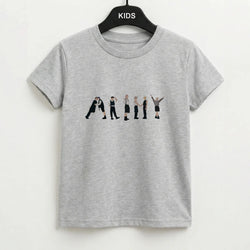 K-Pop Band Army Members Kids T-Shirt
