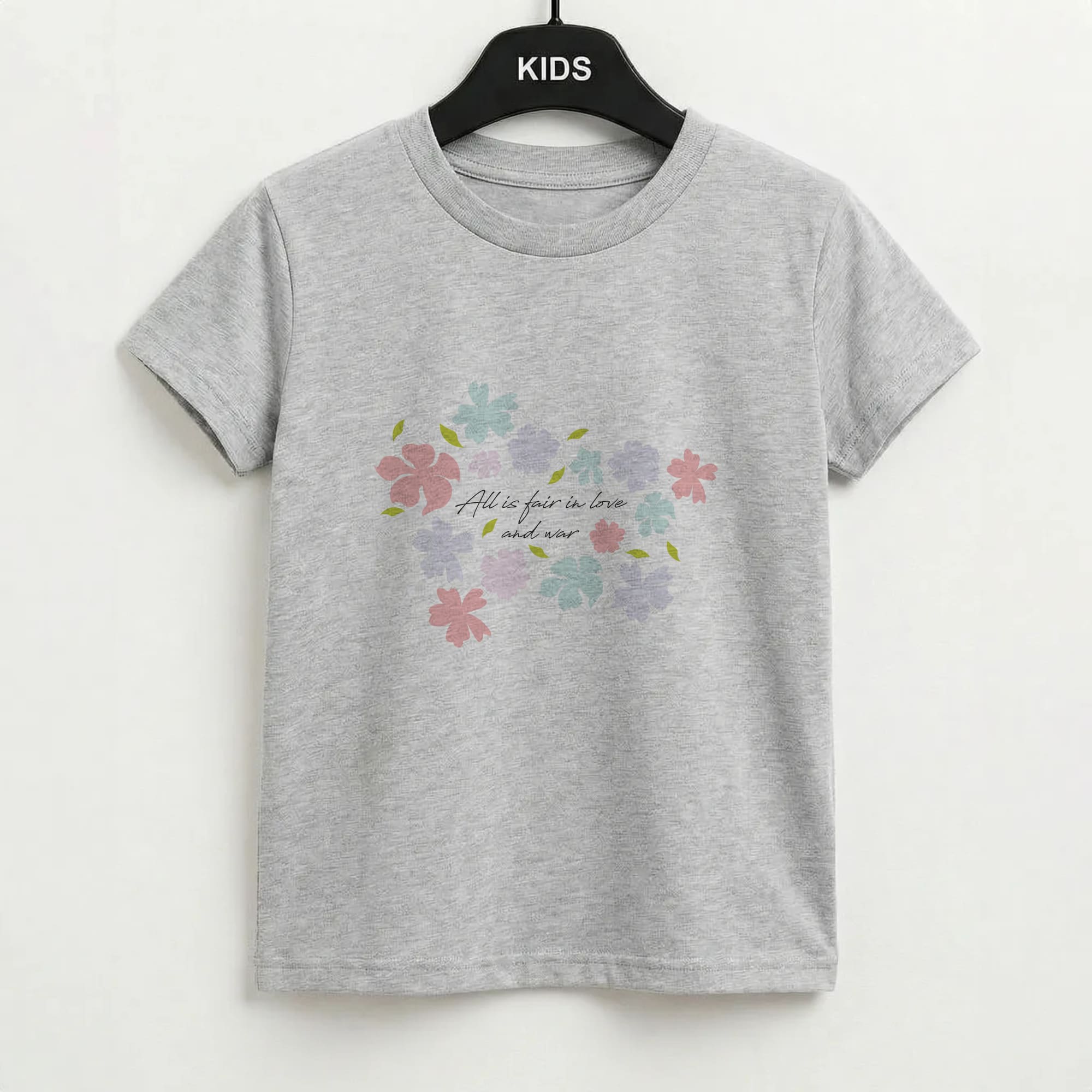 All Is Fair In Love And War Kids T-Shirt