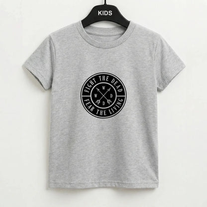 Fight The Dead, Fear The Living - TWD Kids T-Shirt