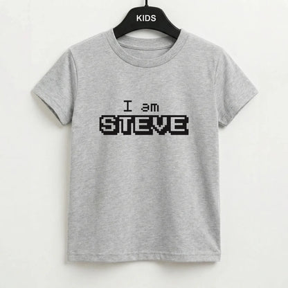 I Am Steve Kids T-Shirt