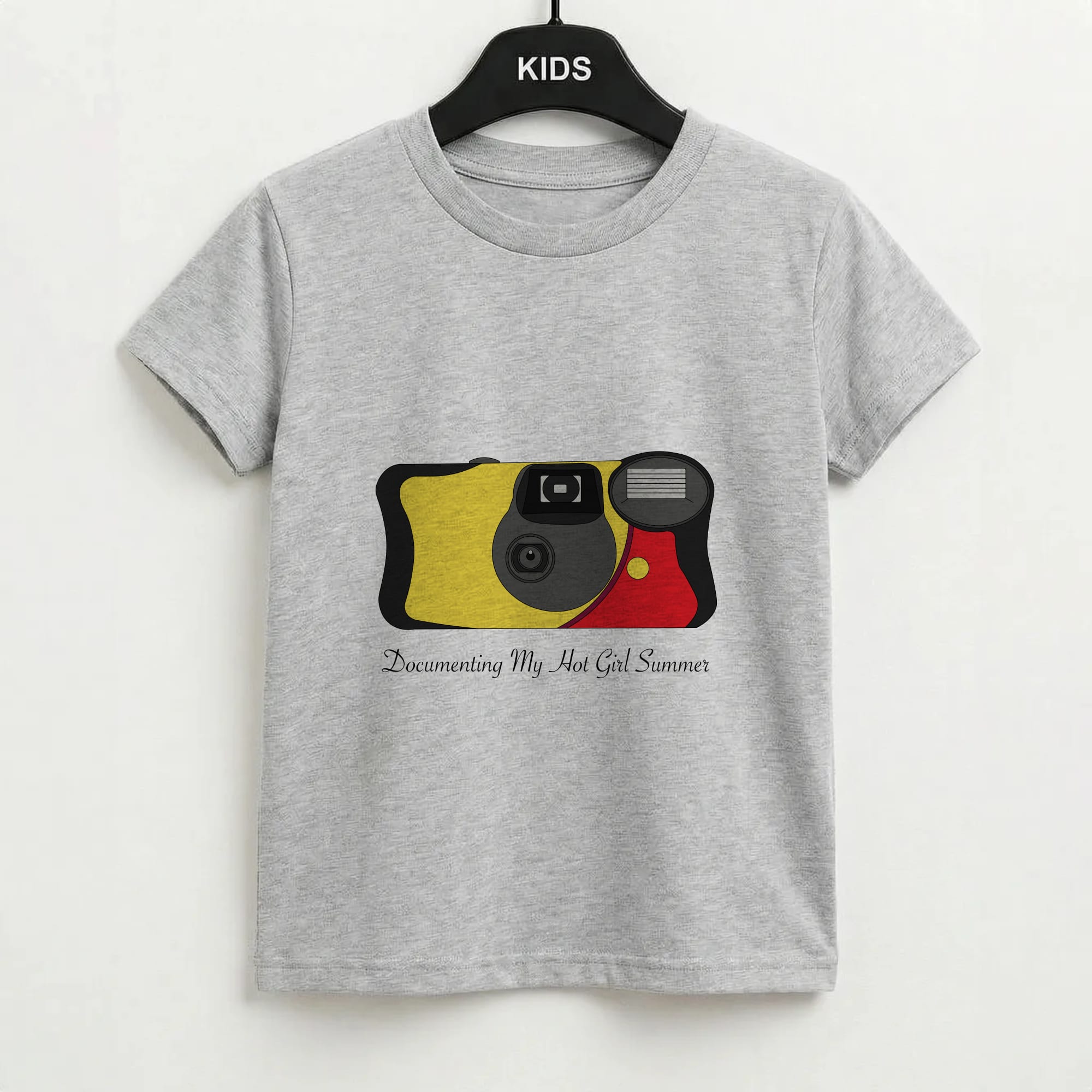 Documenting My Hot Girl Summer Camera Kids T-Shirt