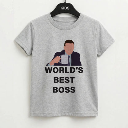 World's Best Boss - The Office Kids T-Shirt