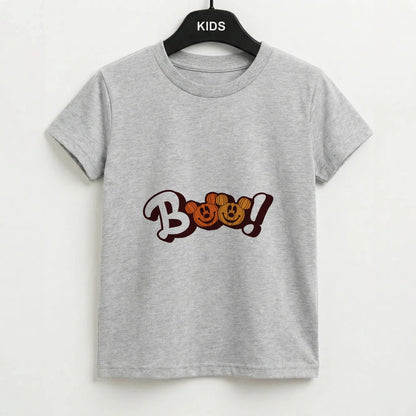 Pumkin Mouse Boo Kids T-Shirt