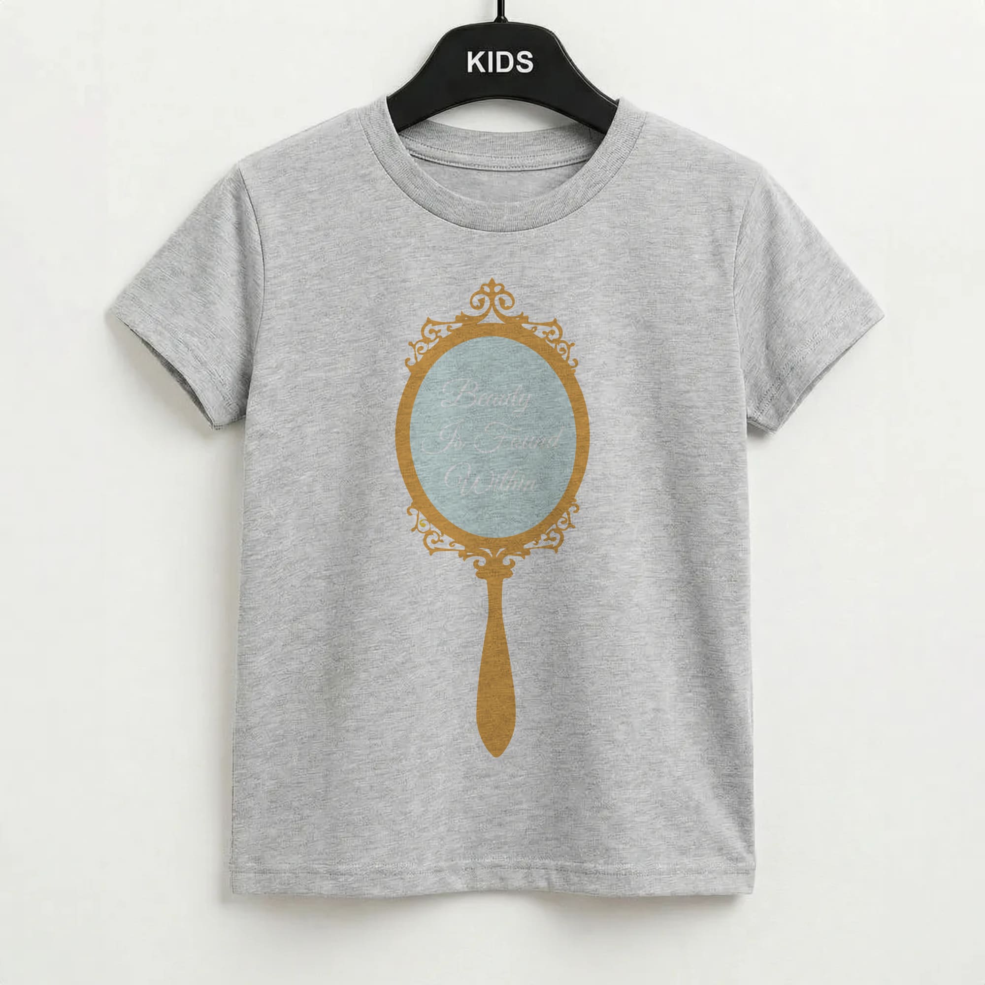 Beauty Is Found Within Mirror Kids T-Shirt