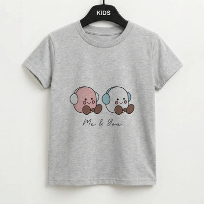 Cute Christmas Marshmellow Plushies Kids T-Shirt