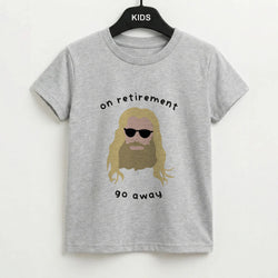 On Retirement Kids T-Shirt