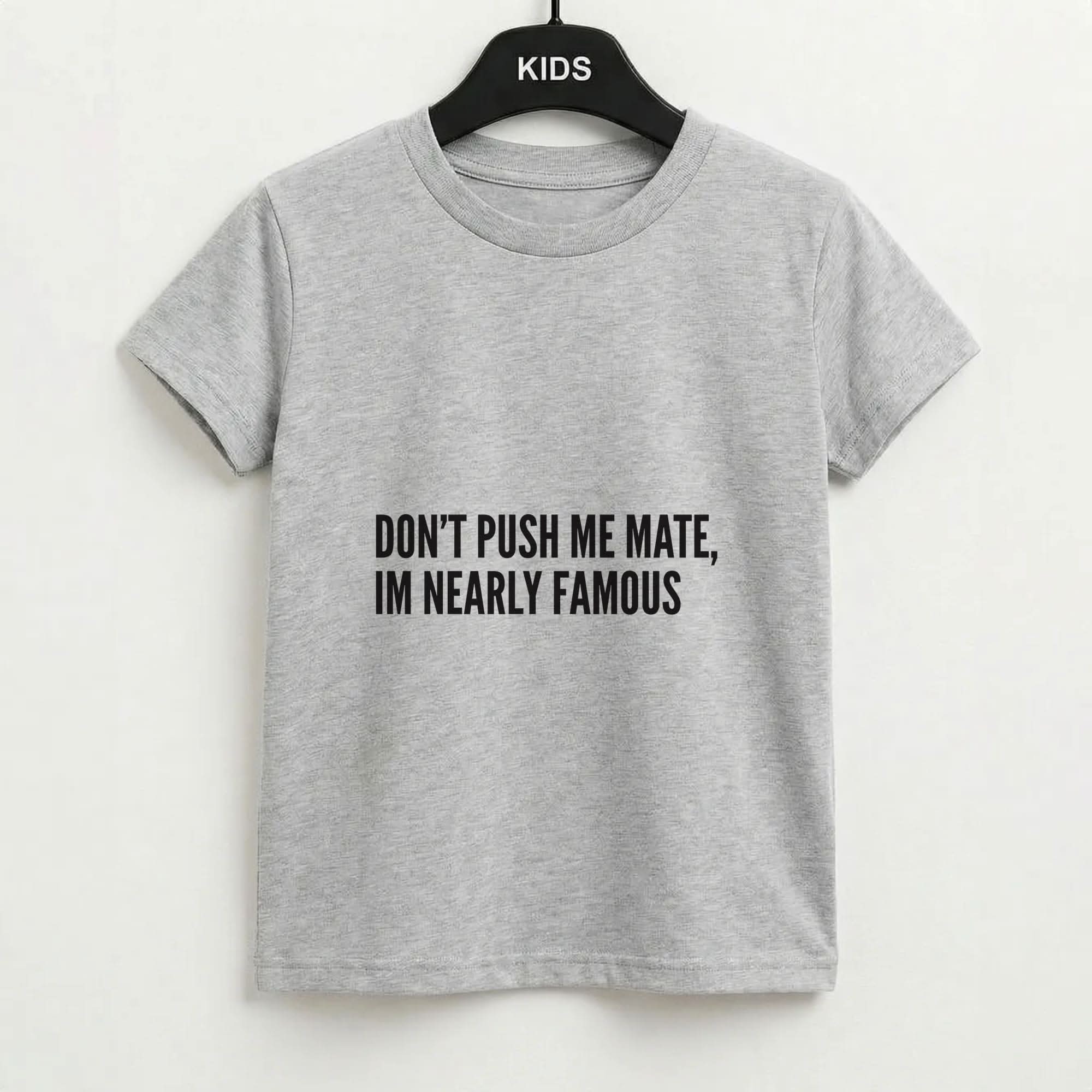 Grey Kids T-Shirt