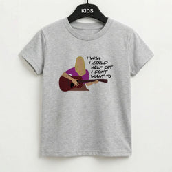 I Wish I Could Help But I Don't Want To Kids T-Shirt
