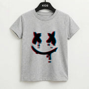 Blue Blur - White Helmet DJ Kids T-Shirt 2