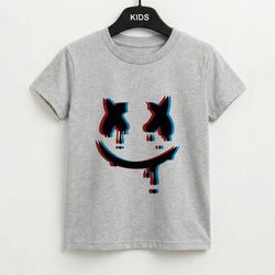 Blue Blur - White Helmet DJ Kids T-Shirt