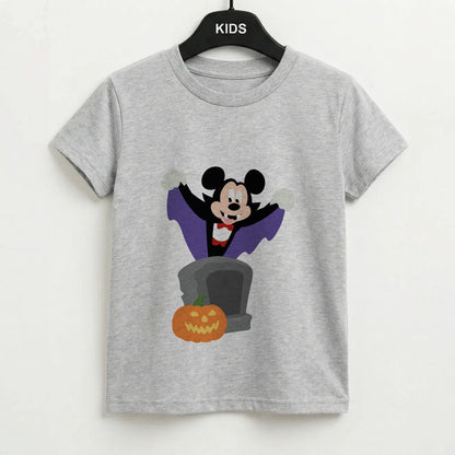 Vampire Mouse Halloween Kids T-Shirt
