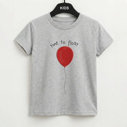 Time To Float - Clown Kids T-Shirt