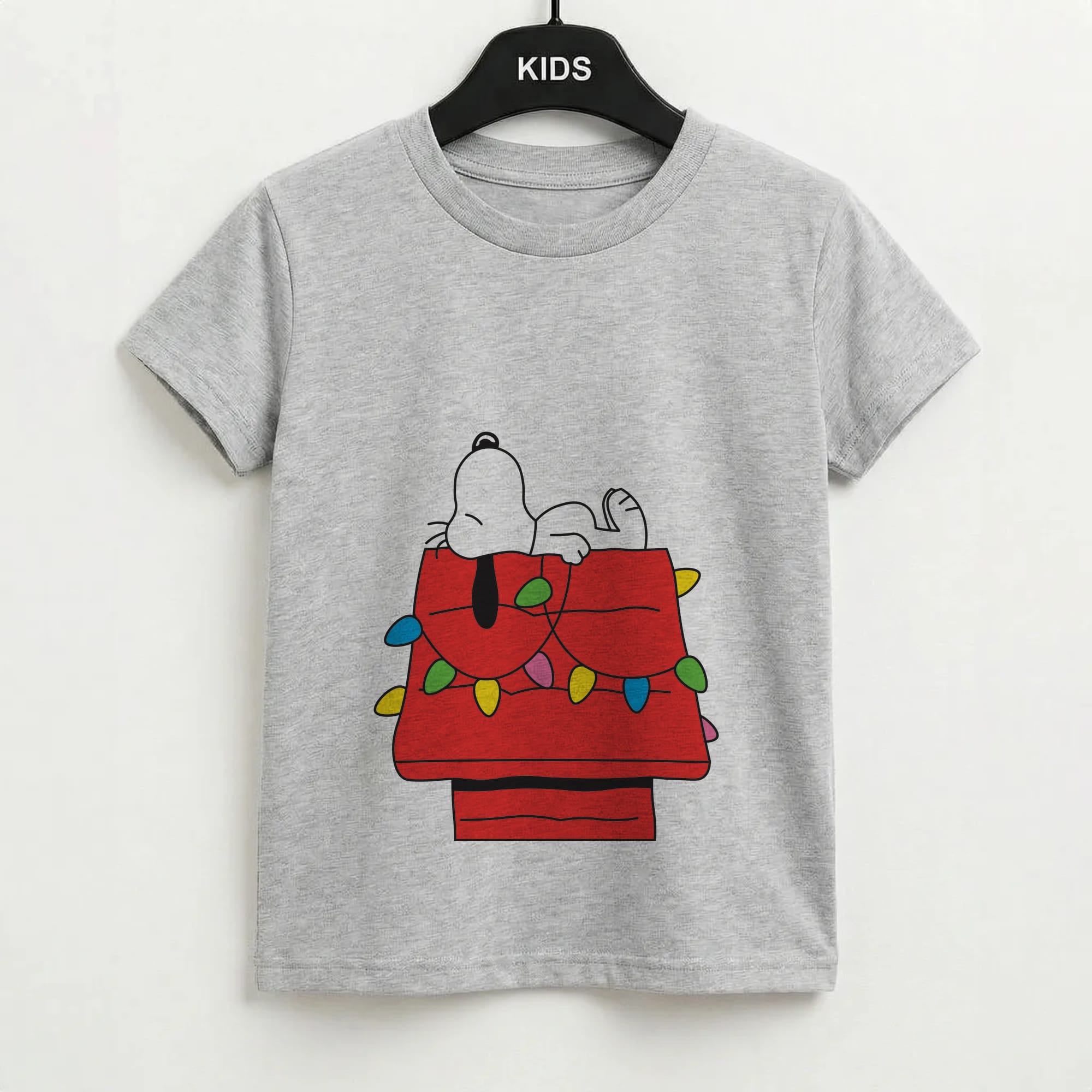 Cartoon Beagle Fairylights Kids T-Shirt