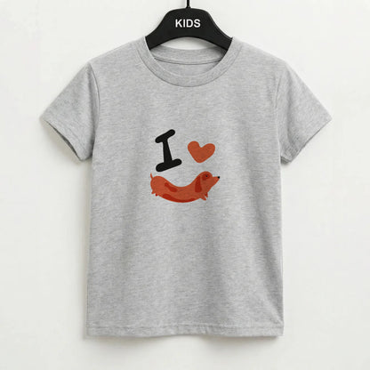I love Dachshunds Kids T-Shirt