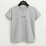 LY Heart - K Pop Kids T-Shirt 2