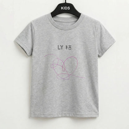 LY Heart - K Pop Kids T-Shirt