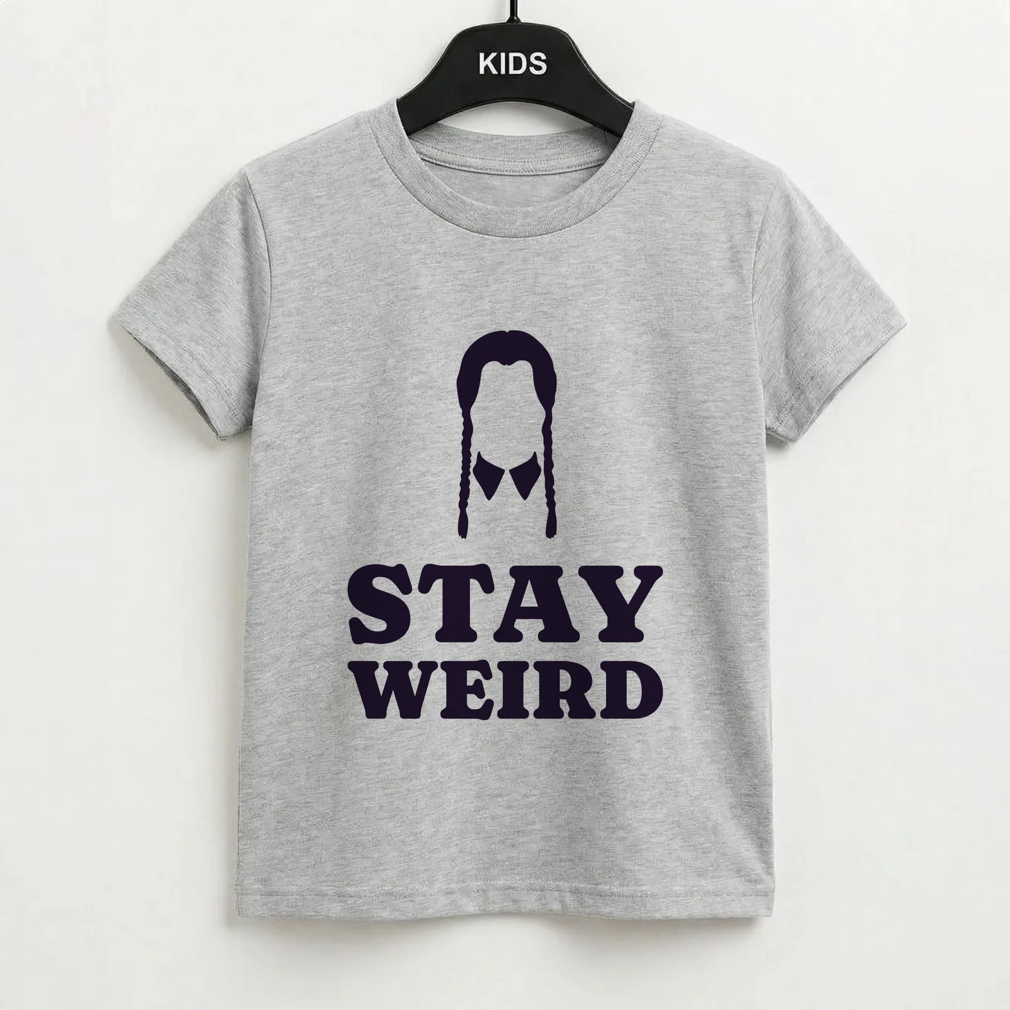 Stay Weird Purple Kids T-Shirt