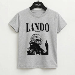Lando Black And Green  Kids T-Shirt