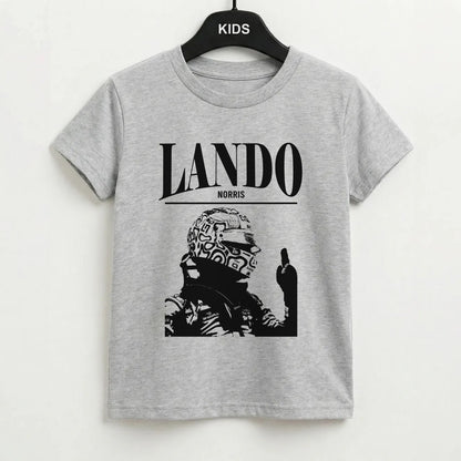 Lando Black And Green  Kids T-Shirt