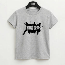 Splatter Text - Bust Band Kids T-Shirt