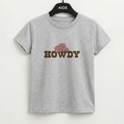 Howdy - Western  Kids T-Shirt