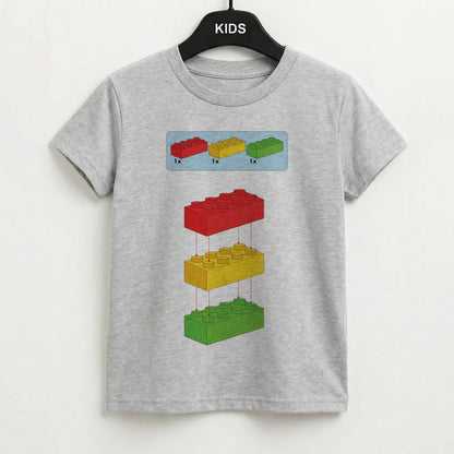 Bricks Instruction Set Kids T-Shirt