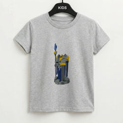 Turret Blue - League Of Legends Kids T-Shirt