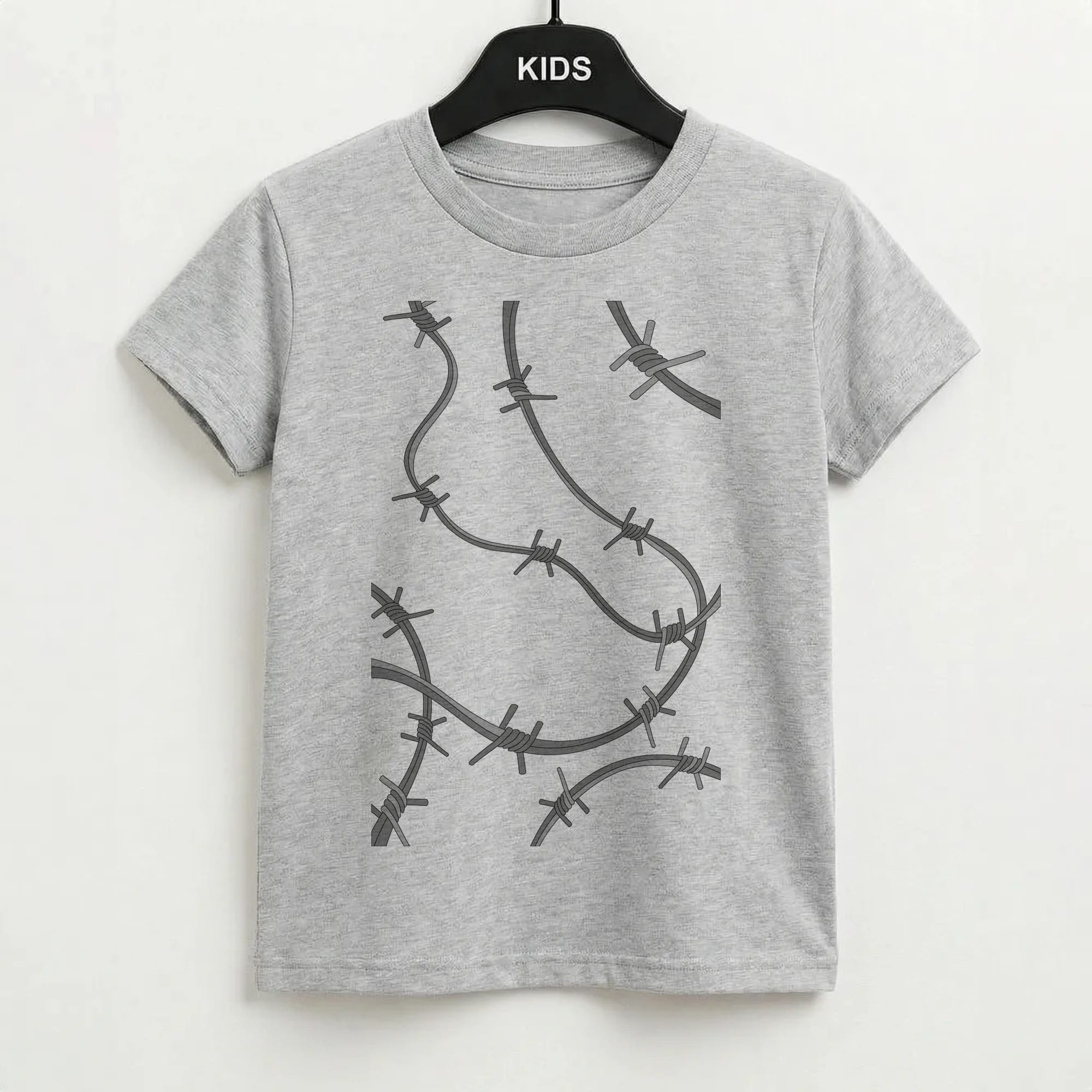 Barbed Wire - Post Kids T-Shirt