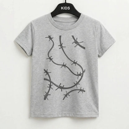Barbed Wire - Post Kids T-Shirt