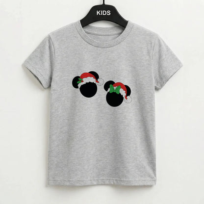 Festive Mice Christmas Kids T-Shirt