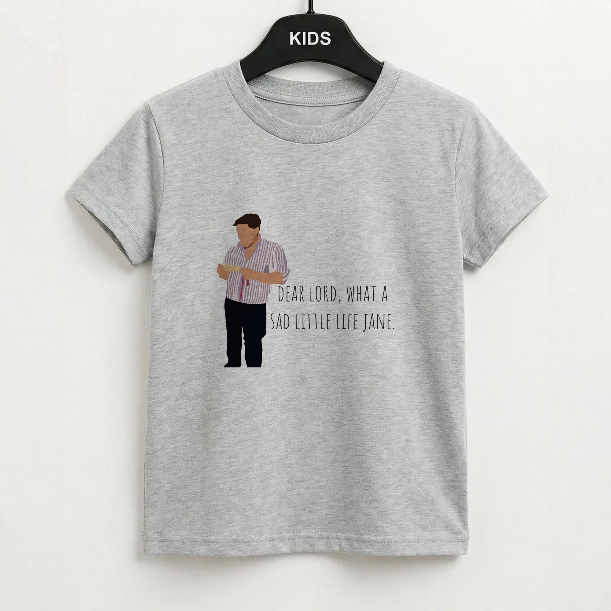 Sad Little Life Jane - British Pop Culture Kids T-Shirt
