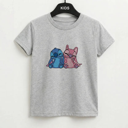 Best Friends - Pink Alien Kids T-Shirt