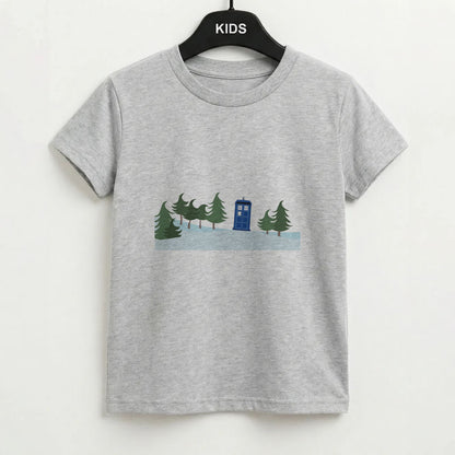 Christmas Tardis - Doctor Who Kids T-Shirt